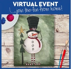 VirTUAL EVENT! PAINT AT HOME!